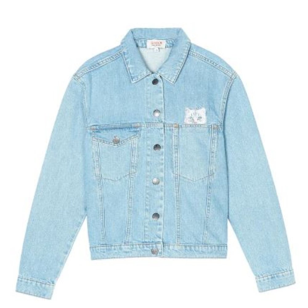NWT! PAUL&JOE SISTER DENIM LEMATOU JACKET